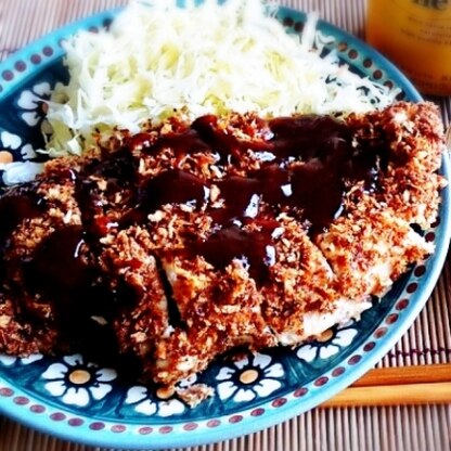 カエルさんレシピで鶏カツに使ってみたよ!!
めっちゃ柔らかくて美味しく出来たよぉ(*^▽^*)